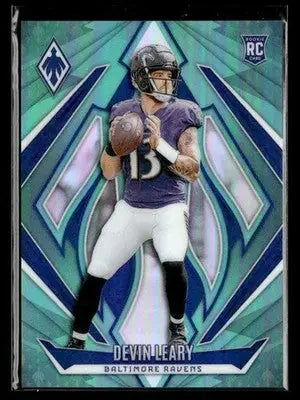 2024 Panini Phoenix #177 Devin Leary Teal #/28 - Football Card Single