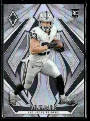 2024 Panini Phoenix #180 Dylan Laube NFL Shield #/150 - Football Card Single