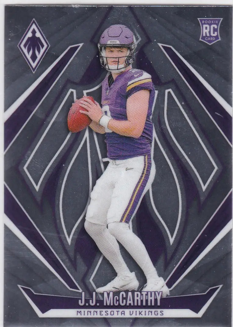 2024 Panini Phoenix #185 JJ McCarthy RC Minnesota Vikings