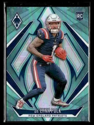 2024 Panini Phoenix #190 Ja’Lynn Polk Teal #/28 - Football Card Single