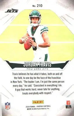 2024 Panini Phoenix #210 Jordan Travis Rookie RC - Football Card Single