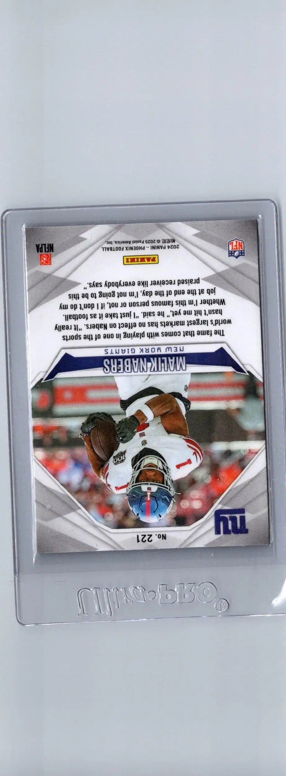 2024 Panini Phoenix #221 Malik Nabers International - Football Card Single