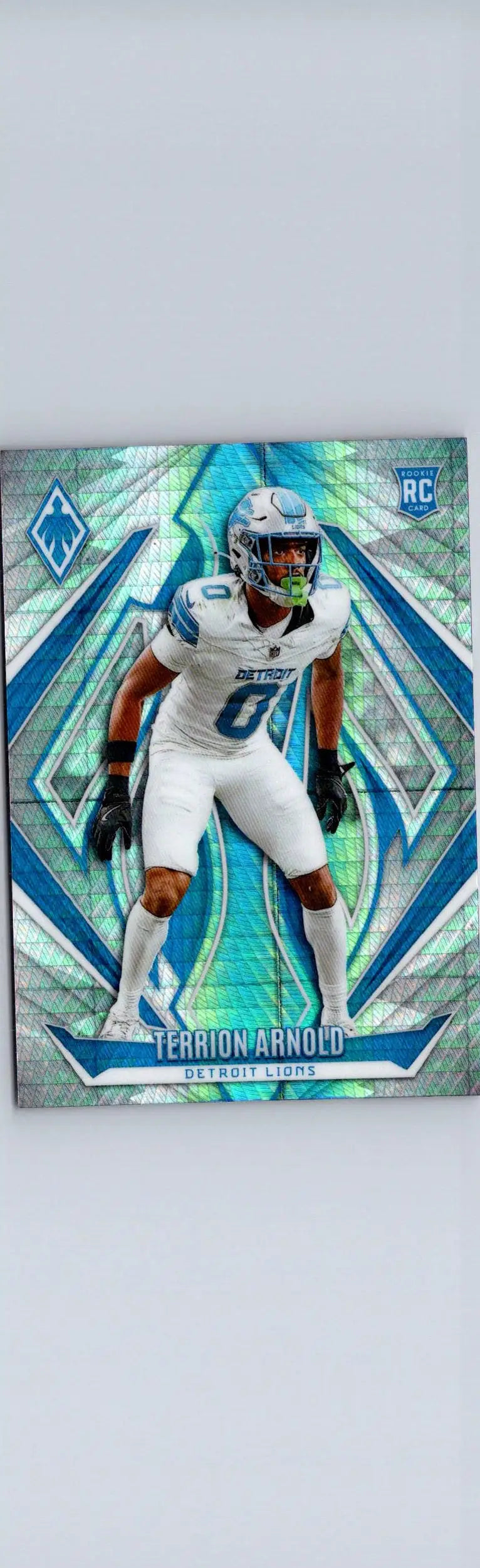 Terrion Arnold rookie football card 2024 Panini Phoenix Silver Arnold Silver