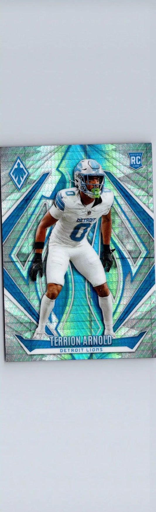 Terrion Arnold rookie football card 2024 Panini Phoenix Silver Arnold Silver