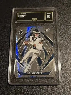 2024 Panini Phoenix #48 DeVonta Smith Hyper GMA 10 - Football Card Single