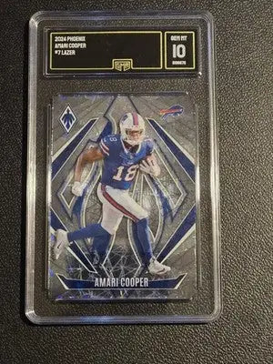 2024 Panini Phoenix #7 Amari Cooper Lazer GMA 10 - Football Card Single