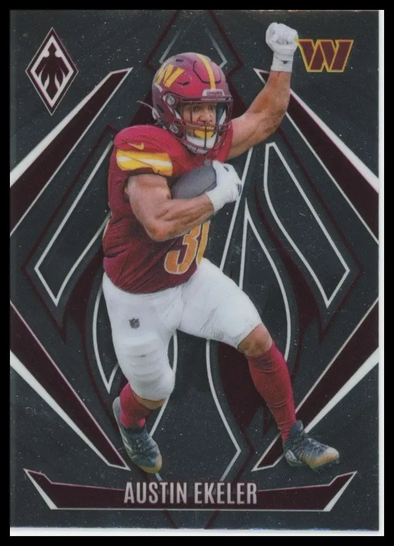 2024 Panini Phoenix Austin Ekeler #10 Washington Commanders Football Card NFL - Football Card Single