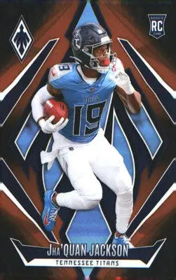 2024 Panini Phoenix Blue Fade #203 Jha’Quan Jackson Rookie SN,RC #/249