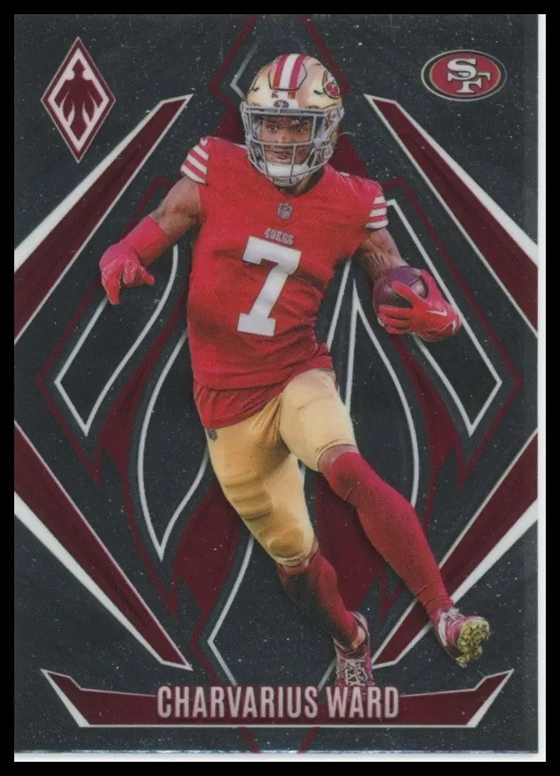 2024 Panini Phoenix Charvarius Ward #22 San Francisco 49ers Football Card NFL