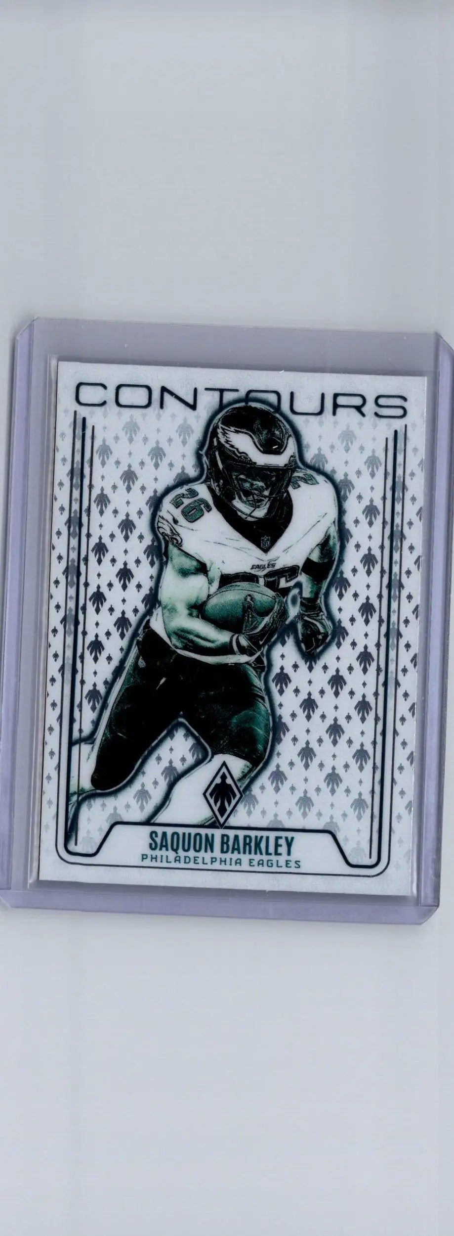 2024 Panini Phoenix #CON-SBY Saquon Barkley Contours - Football Card Single