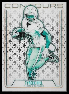 2024 Panini Phoenix #CON-THL Tyreek Hill Contours Insert Miami Dolphins WR NM