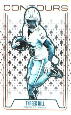 2024 Panini Phoenix Contours #CON-THL Tyreek Hill - Football Card Single