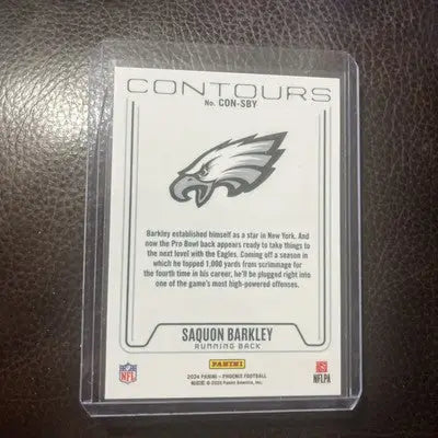 2024 Panini Phoenix Contours Saquon Barkley Philadelphia Eagles - Football Card Single
