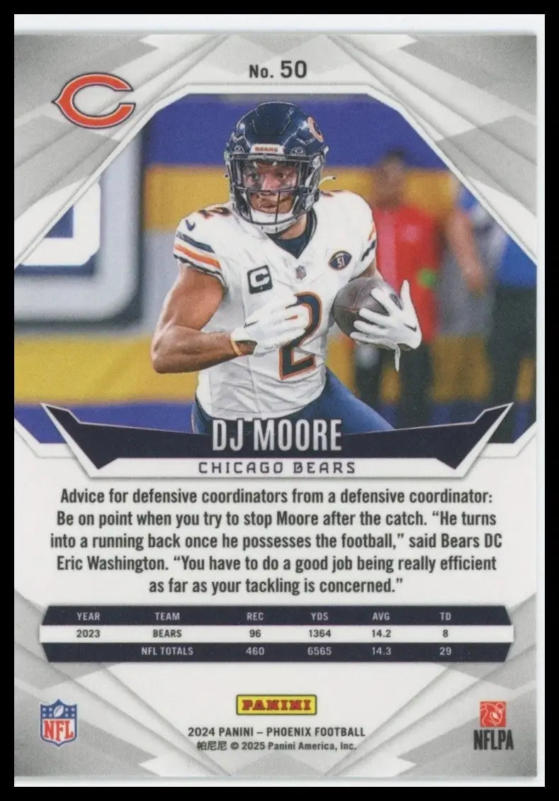2024 Panini Phoenix - D.J. Moore #50 - Football Card Single