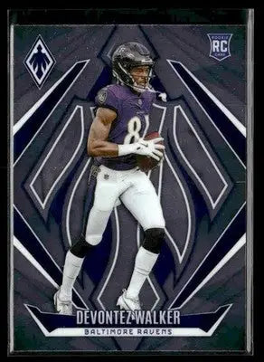 2024 Panini Phoenix Devontez Walker #178 RC Baltimore Ravens