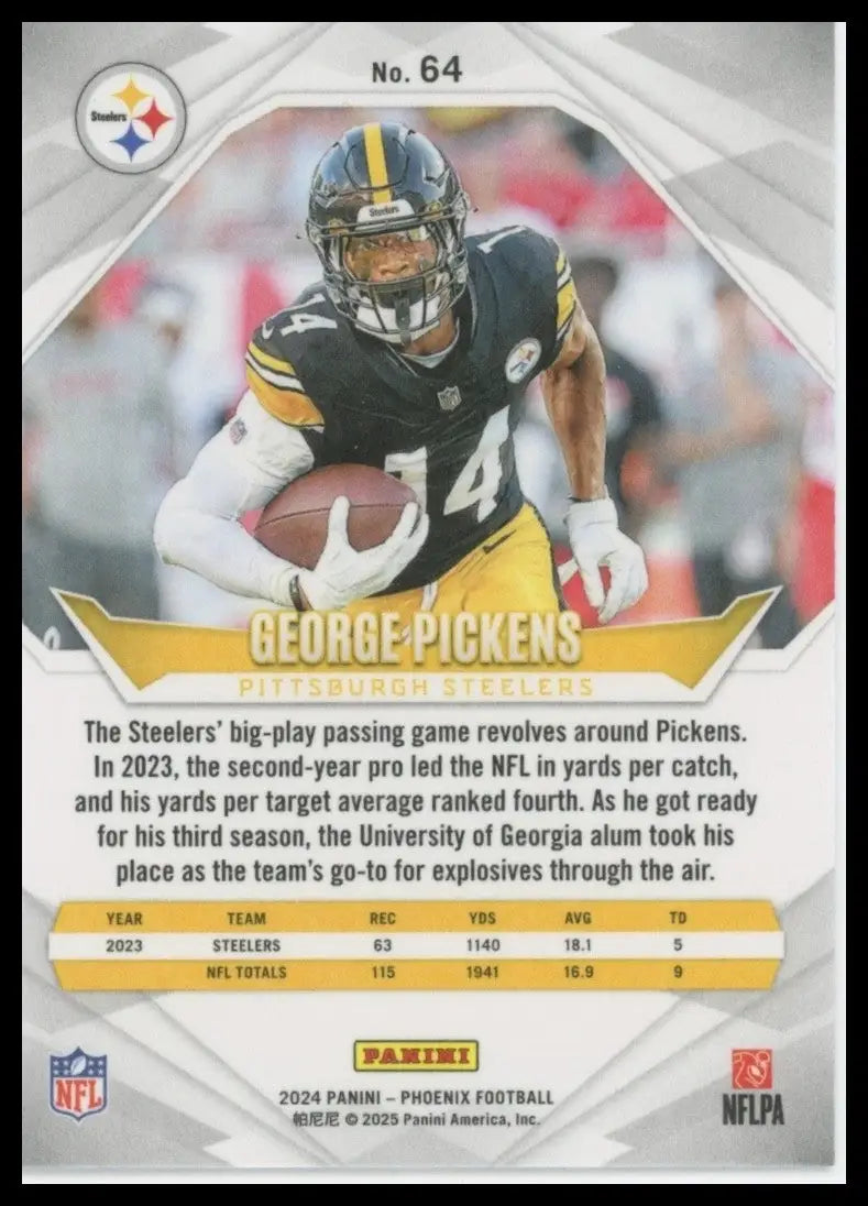 2024 Panini Phoenix - George Pickens #64 - Football Card Single