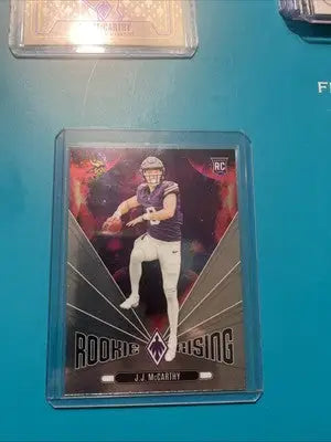 2024 Panini Phoenix J.J. McCARTHY RC Rookie Rising - Minnesota Vikings - Football Card Single