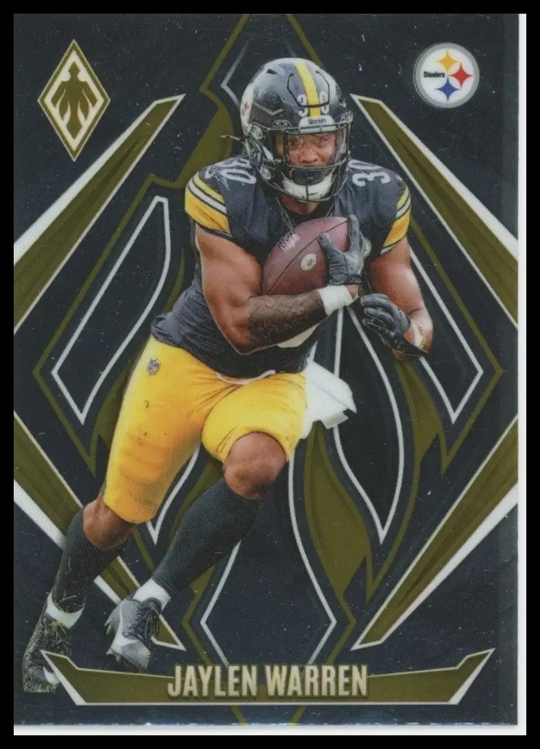2024 Panini Phoenix Jaylen Warren #77 Pittsburgh Steelers Football Card NFL - Football Card Single