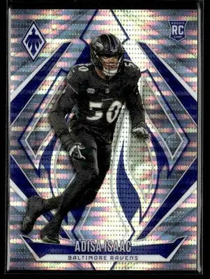 2024 Panini Phoenix - Pulsar Adisa Isaac #152 SN,RC #/200 Baltimore Ravens