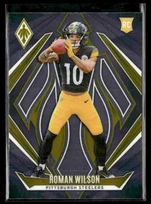 2024 Panini Phoenix Roman Wilson #235 RC Pittsburgh Steelers
