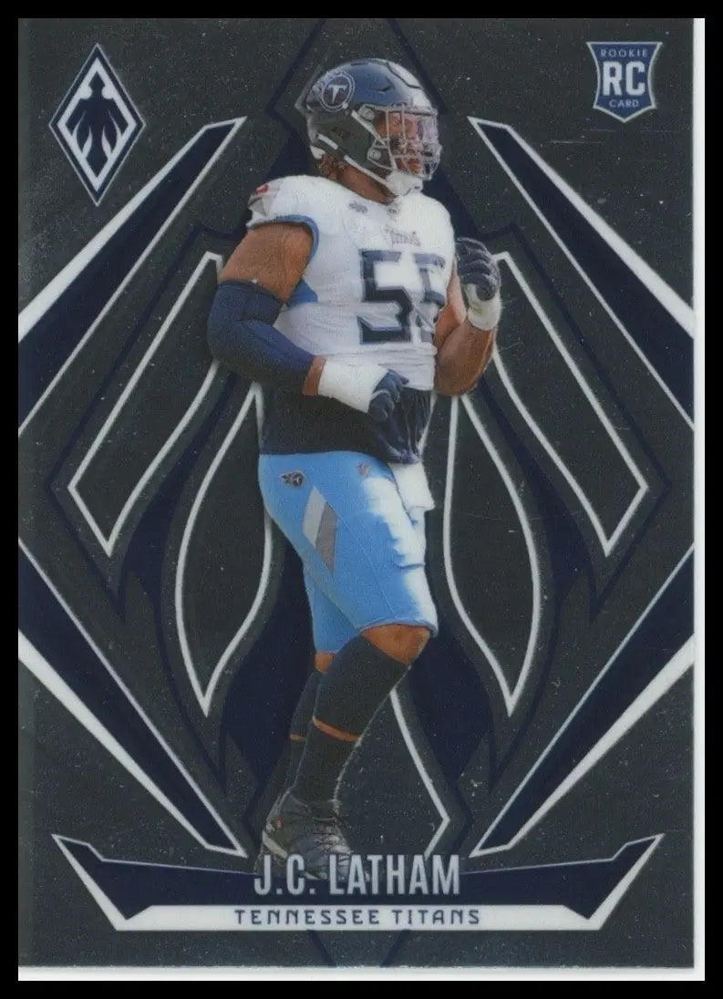 2024 Panini Phoenix Rookie JC Latham #184 Tennessee Titans Football Card NFL - Football Card Single