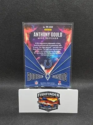 2024 Panini Phoenix - Rookie Rising Anthony Gould #RR-AGD Lazer (RC) - Football Card Single