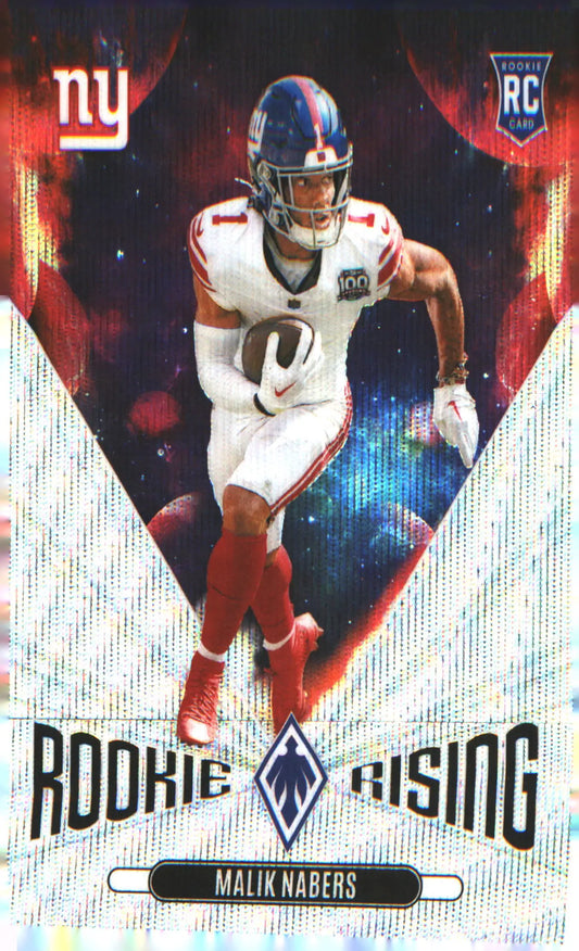 2024 Panini Phoenix Rookie Rising Wave #RR-MNS Malik Nabers