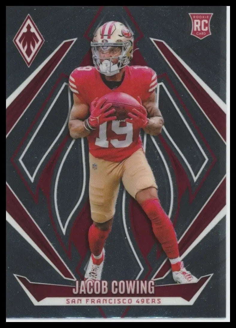 2024 Panini Phoenix - Rookies Jacob Cowing #186 (RC) - Football Card Single