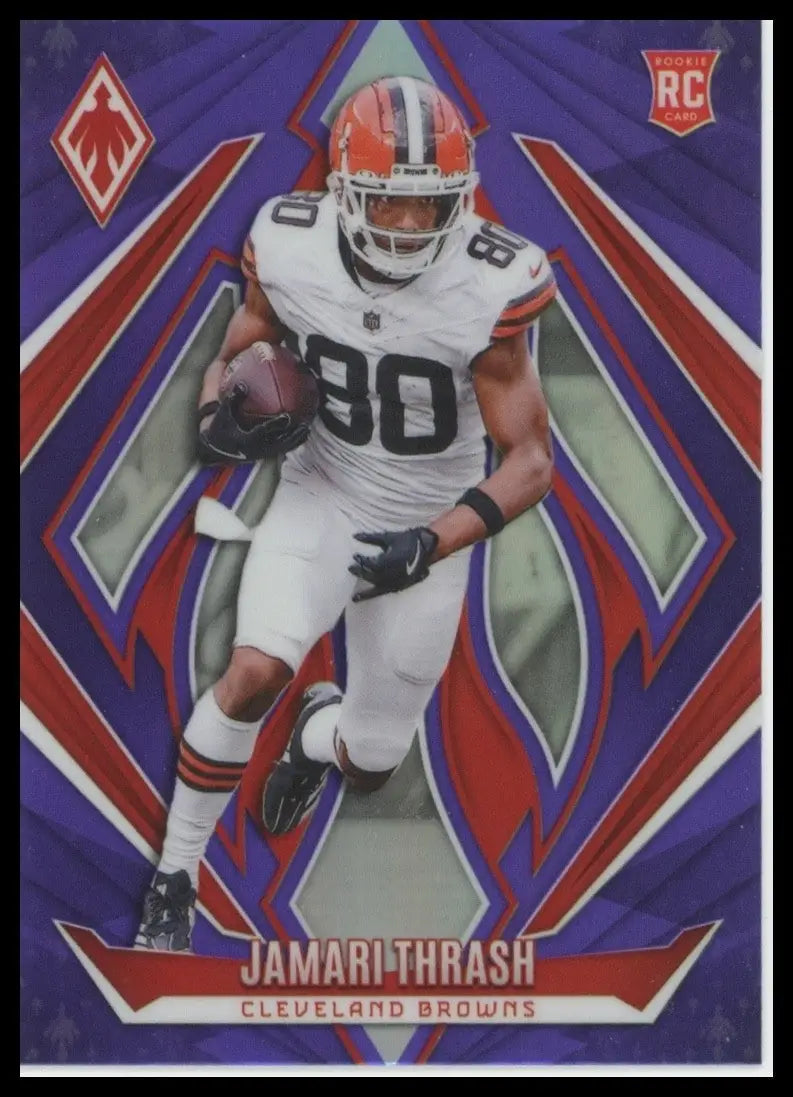 2024 Panini Phoenix - Rookies Jamari Thrash #191 Purple (RC) - Football Card Single
