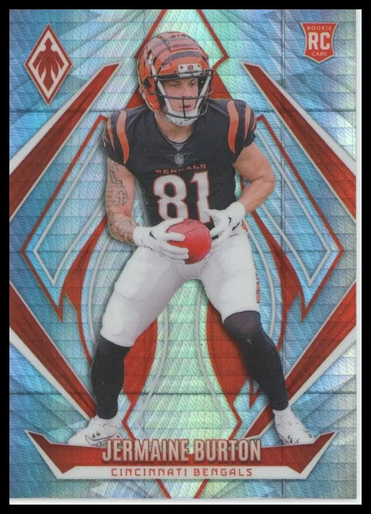 2024 Panini Phoenix - Rookies Jermaine Burton #201 Hyper (RC) - Football Card Single