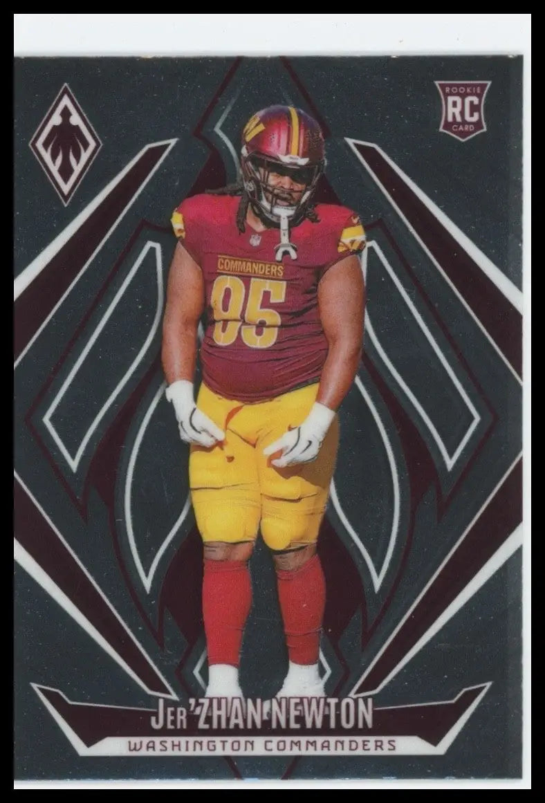 2024 Panini Phoenix - Rookies Jer’zhan Newton #202 (RC) - Football Card Single