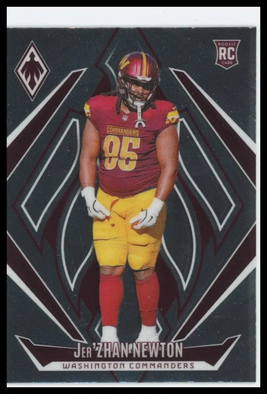 2024 Panini Phoenix - Rookies Jer’zhan Newton #202 (RC) - Football Card Single