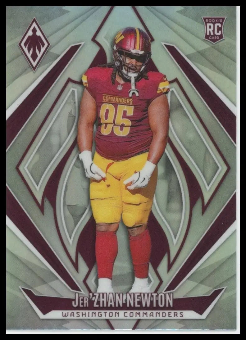 2024 Panini Phoenix - Rookies Jer’zhan Newton #202 Silver (RC) - Football Card Single