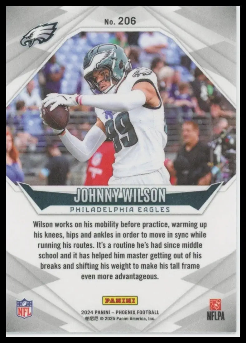 2024 Panini Phoenix - Rookies Johnny Wilson #206 (RC)