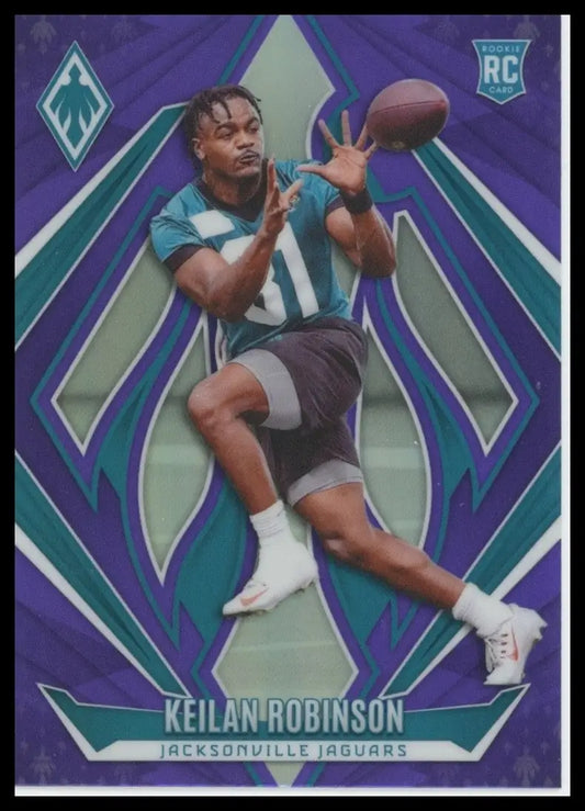 2024 Panini Phoenix - Rookies Keilan Robinson #212 Purple (RC) - Football Card Single