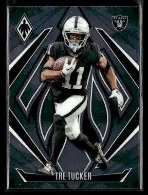 2024 Panini Phoenix Tre Tucker #136 Las Vegas Raiders