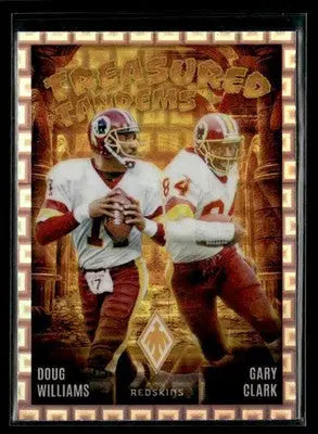 2024 Panini Phoenix - Treasured Tandems Pandora Doug Williams/Gary Clark #TT-WAS
