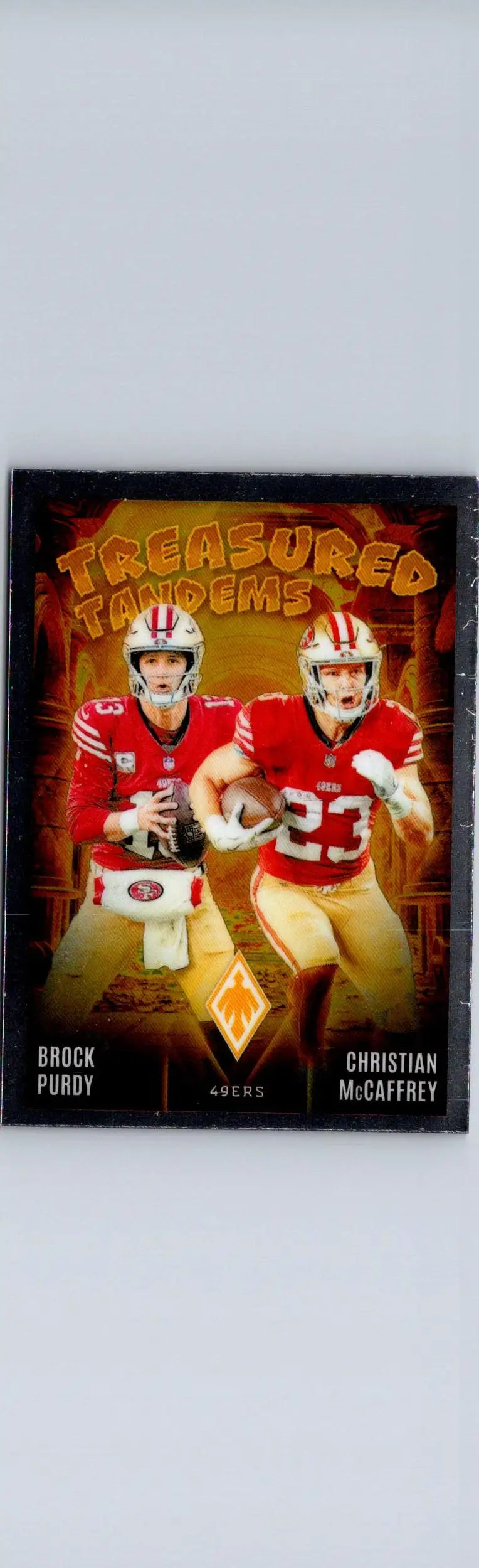 2024 Panini Phoenix #TT-SF Brock Purdy / Christian McCaffrey Treasured Tandems - Football Card Single