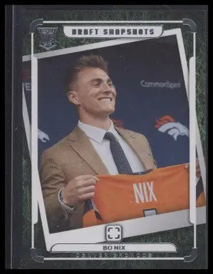 2024 Panini Photogenic #10 Bo Nix Draft Snapshots - Football Card Single
