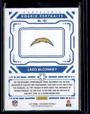 2024 Panini Photogenic #162 Ladd McConkey - Football Card Single