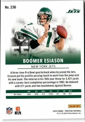 2024 Panini Prestige #236 Boomer Esiason - Football Card Single