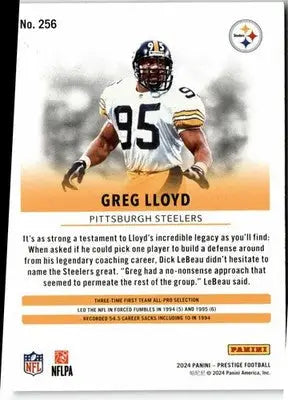 2024 Panini Prestige #256 Greg Lloyd - Football Card Single