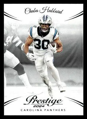 2024 Panini Prestige #40 Chuba Hubbard Carolina Panthers - Football Card Single