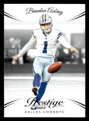 2024 Panini Prestige #81 Brandon Aubrey Dallas Cowboys - Football Card Single