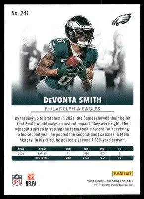 2024 Panini Prestige DeVonta Smith #241 Football - Football Card Single