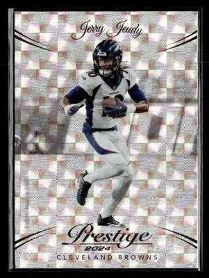 2024 Panini Prestige Jerry Jeudy #69 Hyper Xtra Points Cleveland Browns - Football Card Single
