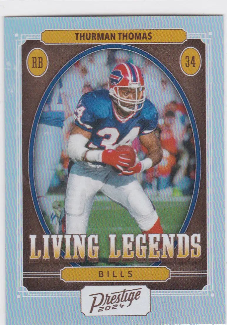 2024 Panini Prestige #LL-TTS Thurmon Thomas Living Legends Bills - Football Card Single