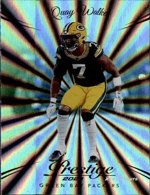 2024 Panini Prestige Sunburst Xtra Points #112 Quay Walker