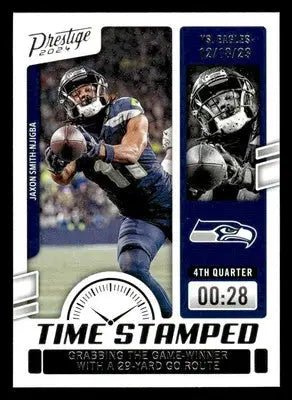 2024 Panini Prestige #TS-JSN Jaxon Smith-Njigba Time Stamped - Football Card Single