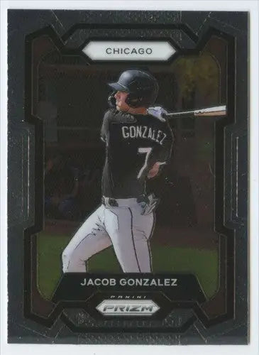 2024 Panini Prizm #1 Jacob Gonzalez NM-MT White Sox ID:76508 - Baseball Card Single